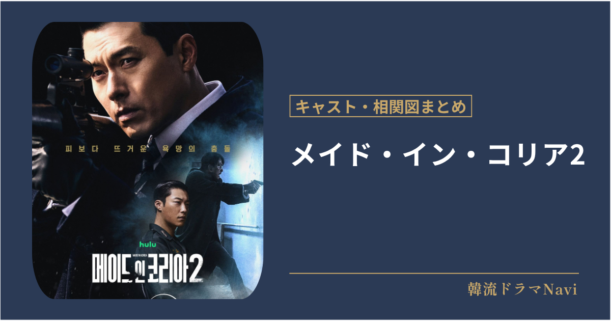 メイド・イン・コリア2のキャストや相関図