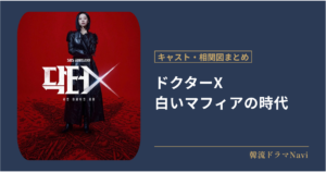 クターX 白いマフィアの時代のキャストや相関図