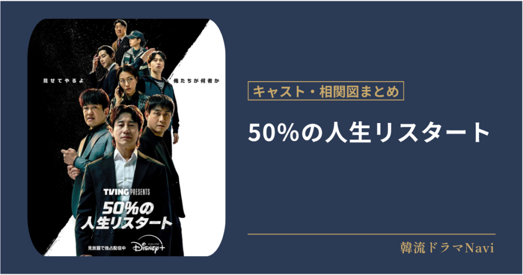 50％の人生リスタートのキャストや相関図