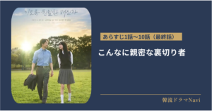 こんなに親密な裏切り者のあらすじ